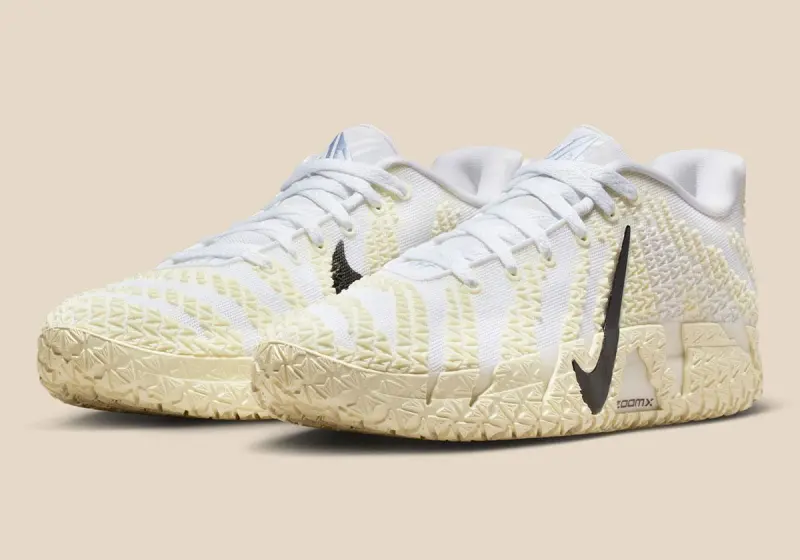 五星体育-准备入手吗？Nike Ja 3椰奶配色将于10月登陆SNKRS发售